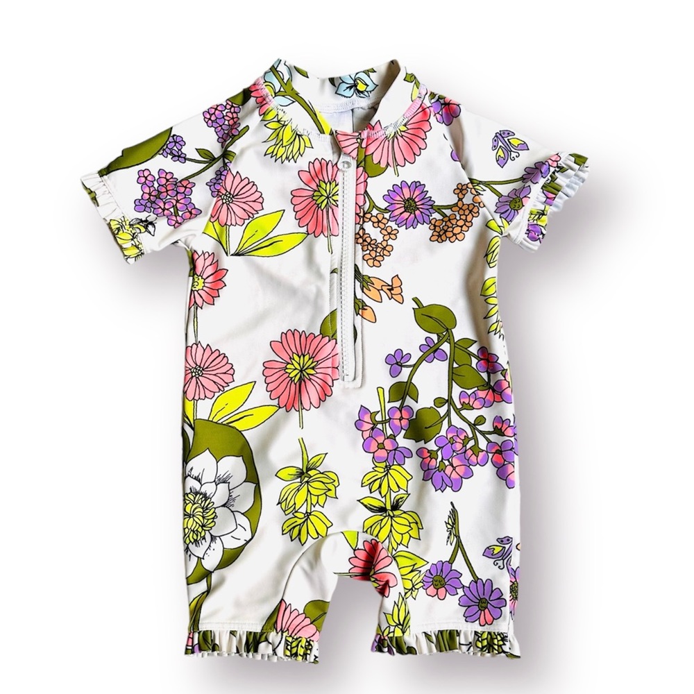 Next (UK) Floral Rashguard Size 9-12 Months